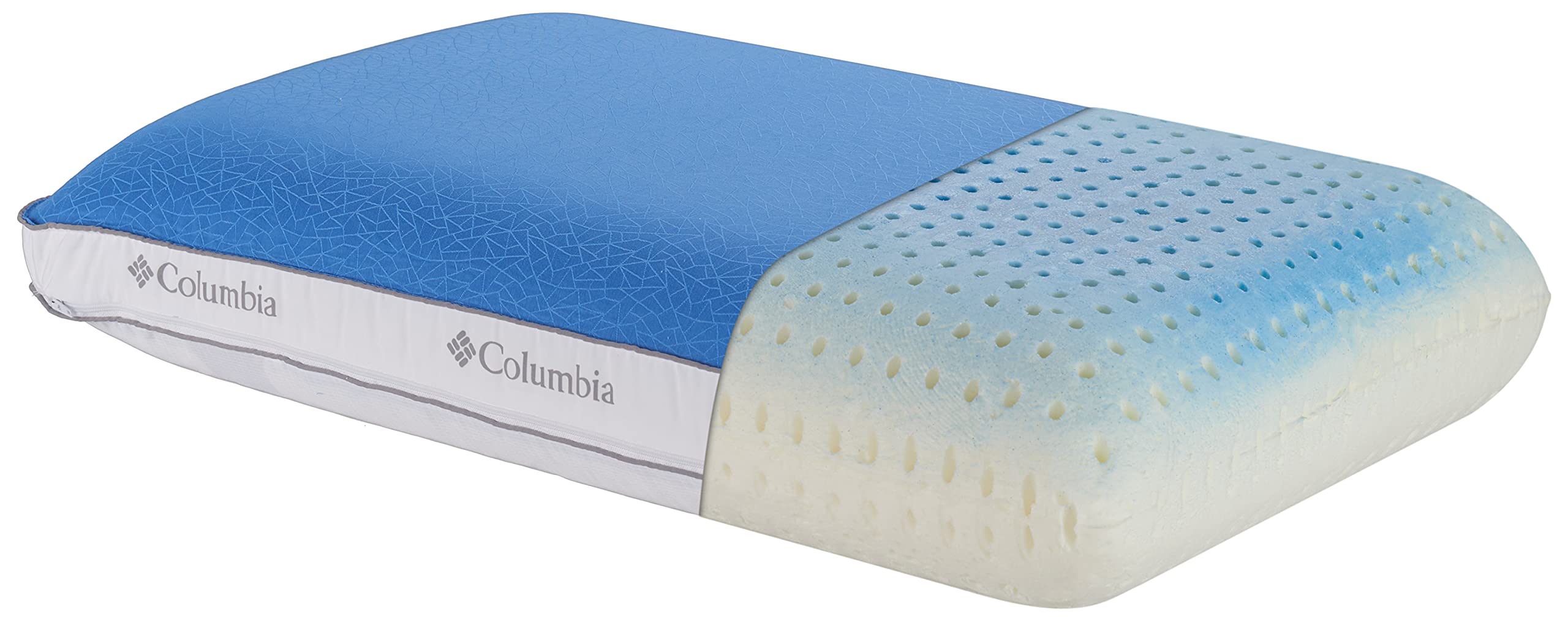 Photo 1 of (used)(see all images) Columbia Cooling Gel Memory Foam Pillow - Comfortable and Supportive Queen