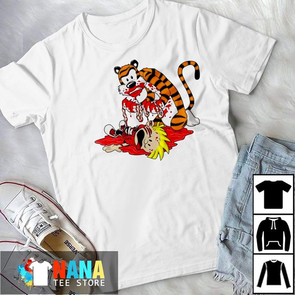 Calvin Doing Hobbes T Shirt Long T Shirt 4605 Pilihax