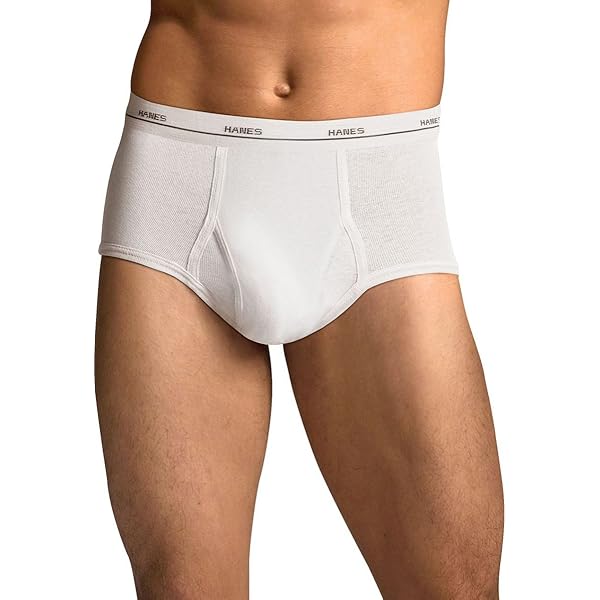 Hanes Men's White Briefs 7-Pack Style 2252P7 at Amazon Men's