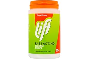 GlucoTabletss Orange Glucose Energy Tablets 50 Chewable Tablets 200g