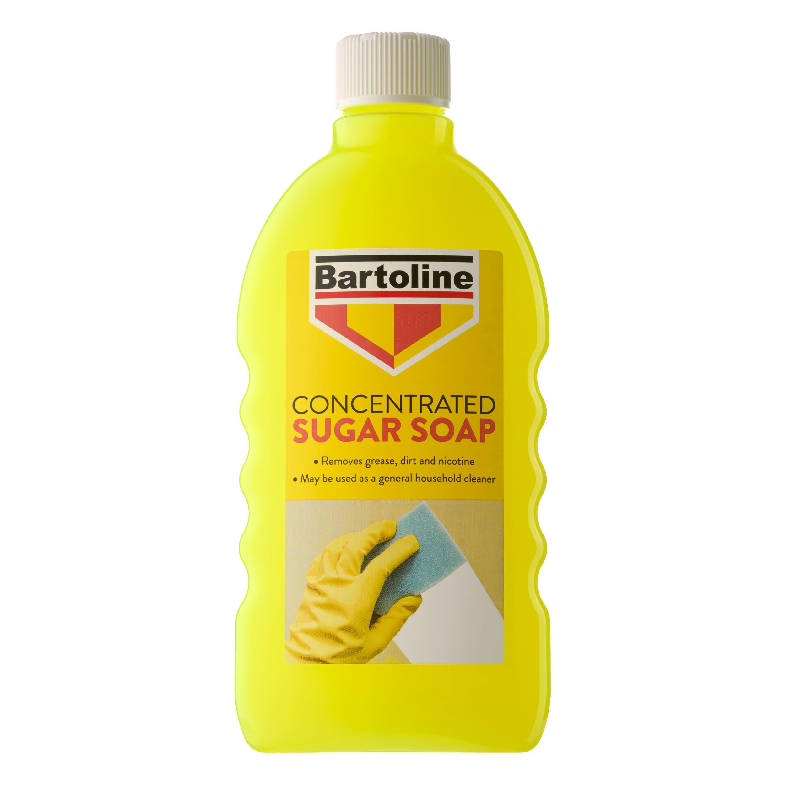 Bartoline Sugar Soap Concentrate 500ml – Powerful Surface Cleaner for Paint Prep Removes Dirt, Grease and Nicotine, Improves Paint Adhesion for a Flawless Finish