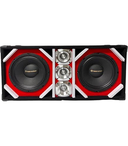 Amazon.com: DEEJAY LED Two 8-in Woofers Plus Two Tweeters and One
