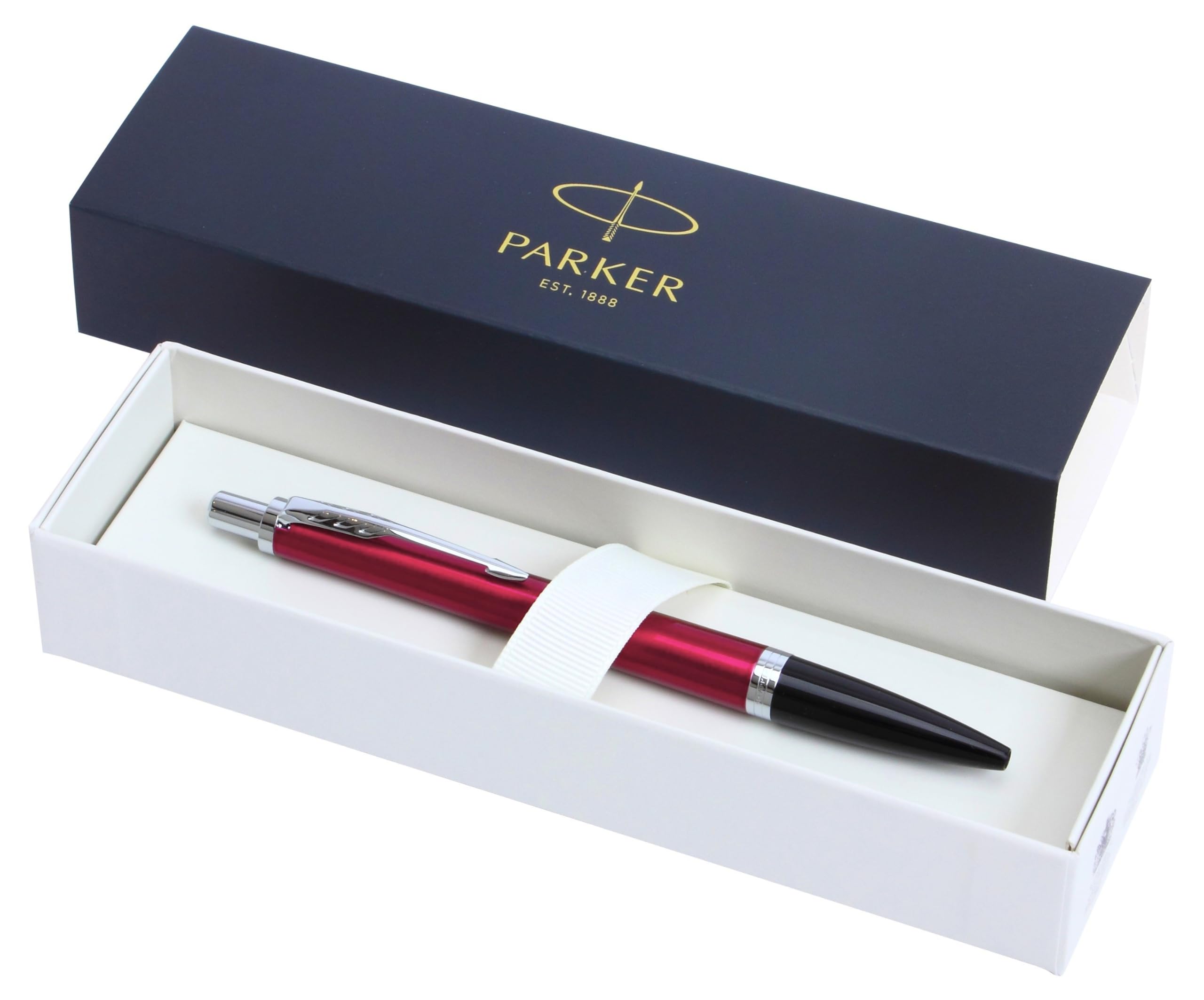 Parker Urban Premium Ballpoint Pen | Vibrant Magenta With Chrome Trim | Black Ink | Gift Boxed