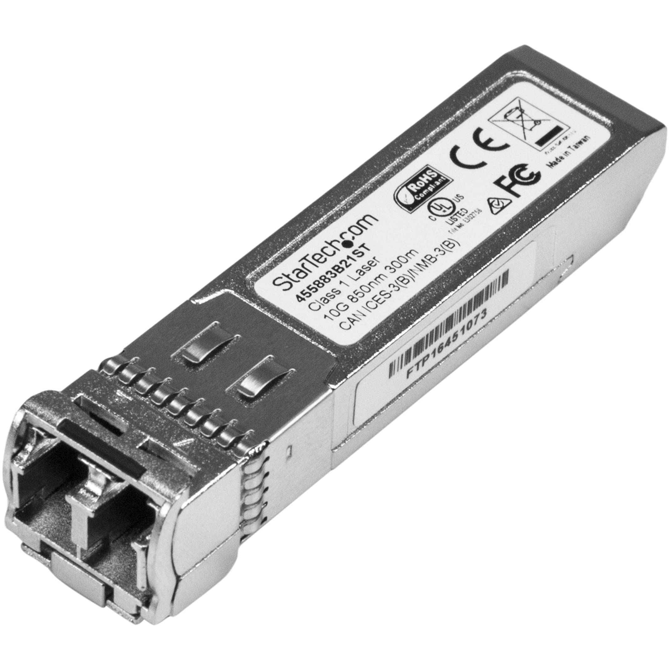 StarTech.com 455883B21ST HP 455883-B21 Compatible SFP+ Transceiver Module -10GBASE-SR, silver