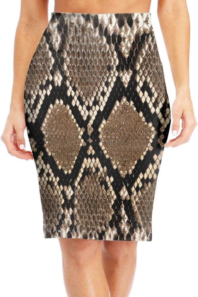 snakeskin skirt amazon