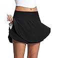 ISEEGZ Womens 3" Swim Board Shorts High Waisted Flowy Quick Dry UPF 50+ Summer Beach Shorts with Liner Zipper Pockets