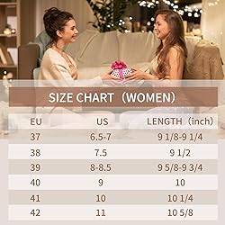 Litfun Orthopedic House Slippers for Women