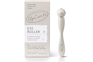 UpCircle Eye Roller 1pc – Metal + Plastic-Free – For Dark Circles + Puffy Eyes – With Cooling Effect to Boost Circulation For