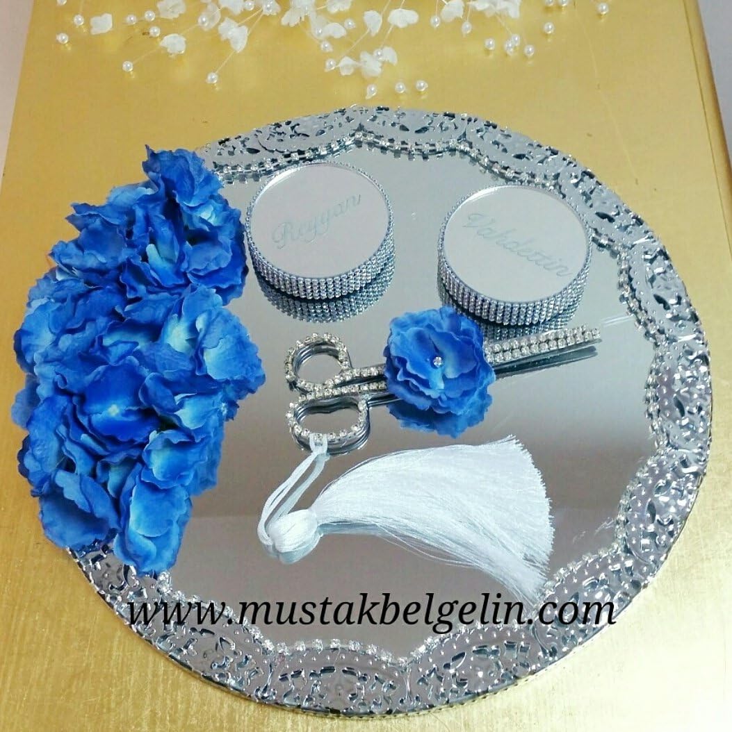 Vasavi Engagement Ring Platter Tray without Rings