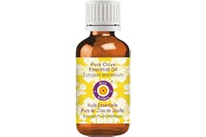 dève herbes Clove Essential Oil (Syzygium aromaticum) Pure | Non-Sticky | Non-Greasy | Lightweight | Men & Women | All Skin Types | Steam Distilled 15ml (0.5 oz)