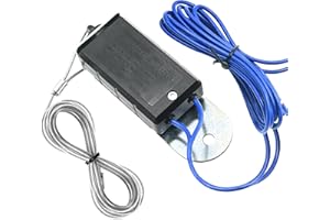 EEBBL Trailer Breakaway Switch with 4 Feet Coiled Cable with Electric Brake Switch, Emergency Breakaway Switch for RV Towing Trailer