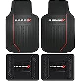 U.A.A. INC. Elite Series Front & Rear Car Truck SUV Seat Rubber Floor Mat for Dodge RAM