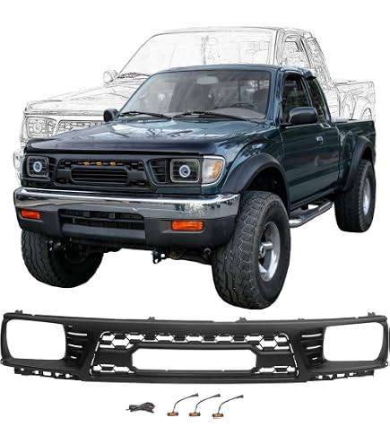 Amazon.com: Treqpwos Grille Compatible with 1998-2000 Tacoma