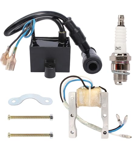 CDI & Spark Plug Ignition Kit For 49cc / 66cc / 80cc Motorized Bicycle Engines