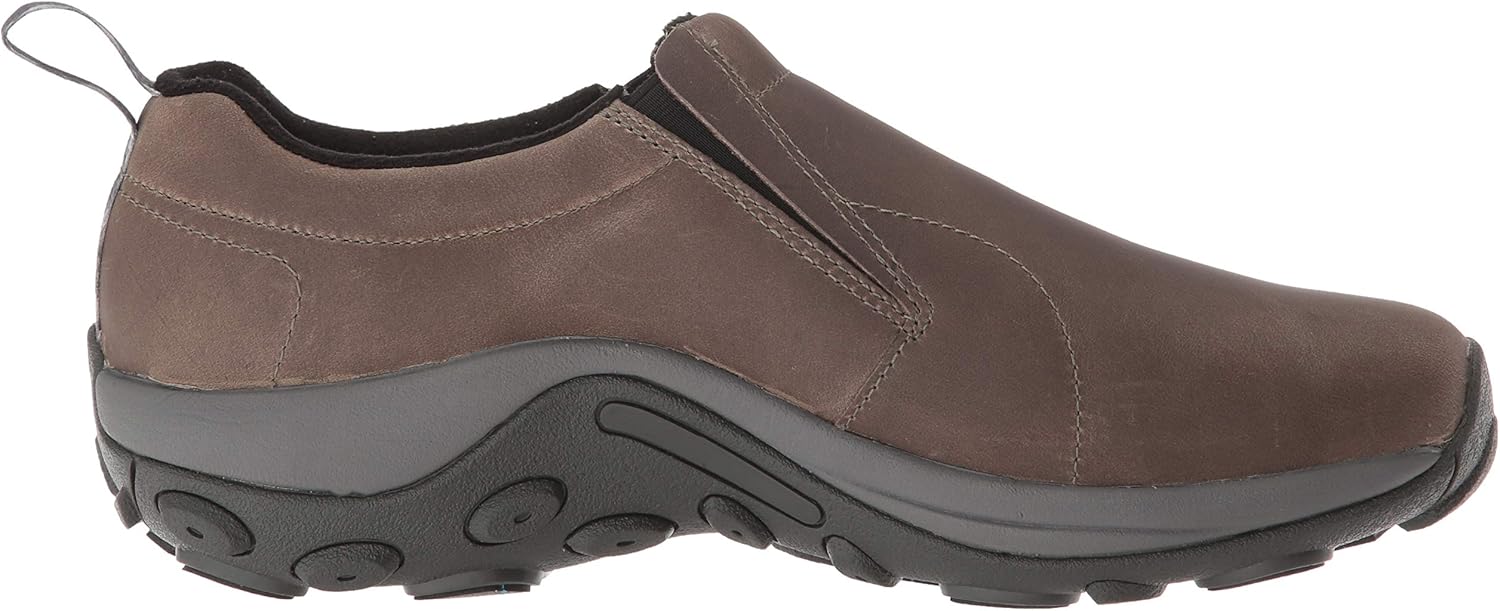merrell men's jungle moc leather waterproof ice  moccasin