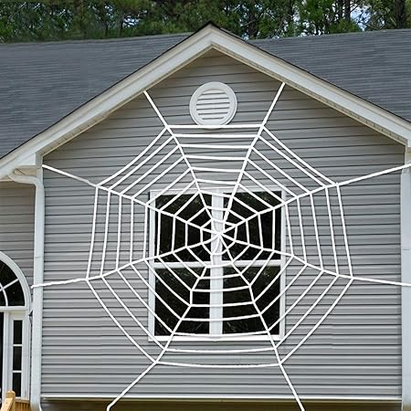 Amazon Com 9 Feet Halloween Giant Spider Web Clearance For
