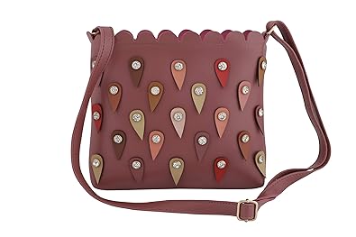 Pink Kites ladies sling bags/Womens hand bags leather
