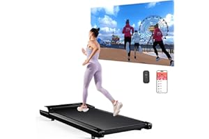 MJWW Treadmill Walking Pad for Home Office, Under Desk Walking Jogging Fitness Treadmills Portable, Quiet Machine in LED Display & APP