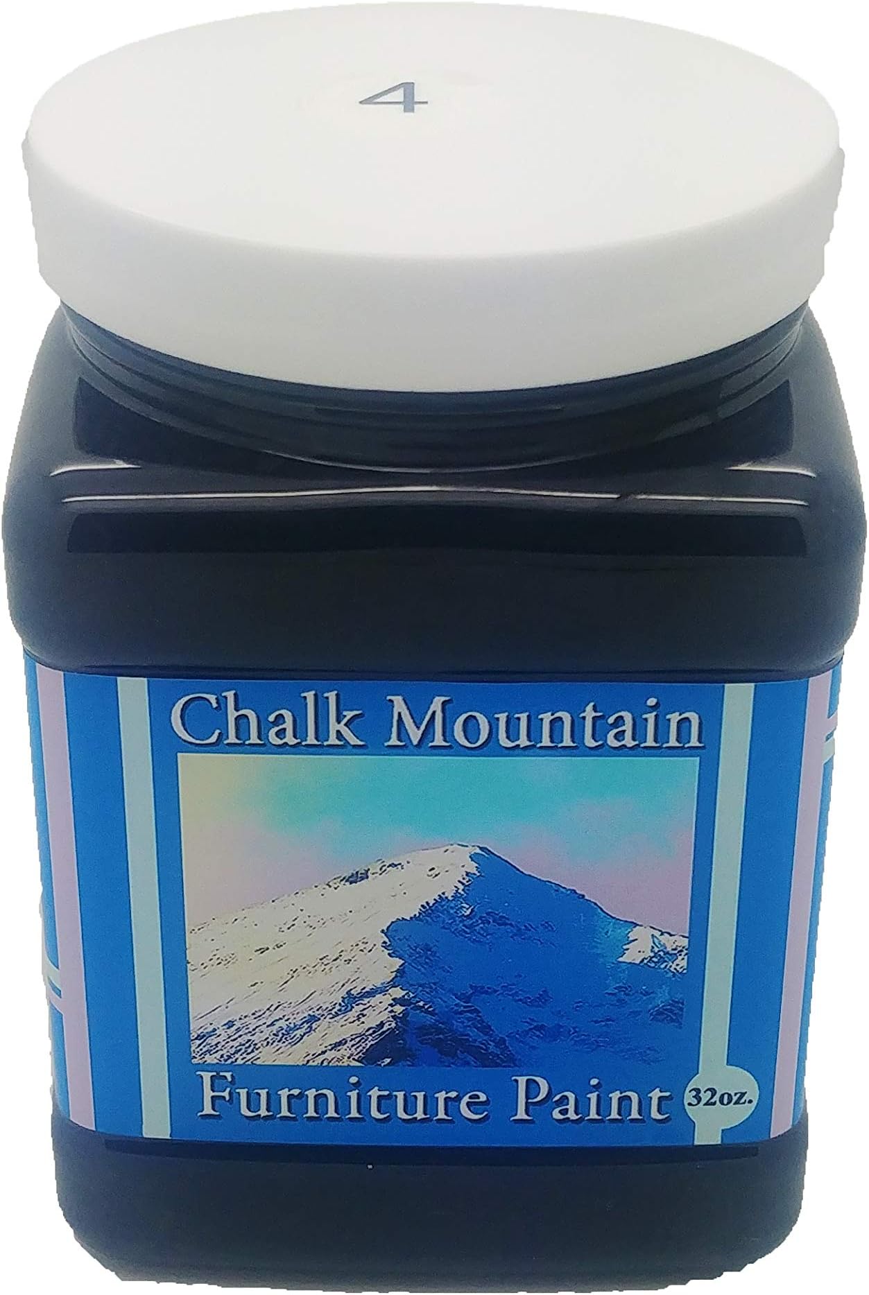 Chalk Style All-in-One Paint: Eco-friendly, matte finish for furniture, home decor, cabinets, and crafts. Quart #4 Blackboard