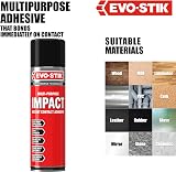 EVO-STIK Impact Instant Contact Adhesive Spray 500ml Multipurpose view 4