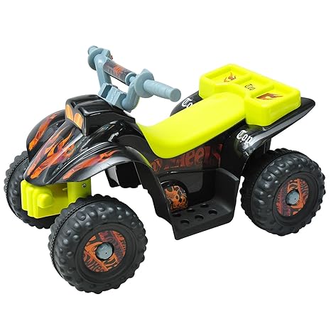HOMCOM Kinderauto Kinderwagen Elektroauto Kinderfahrzeug Kindermotorrad Quad Elektroquad Kinderquad Elektromotorrad (Elektroq