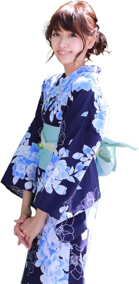 本物 アルカイック 渦 浴衣 青色 Shinshu Navi Jp