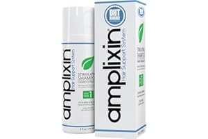 DHT Blocker Hair Growth Shampoo | Clinically Proven Hair Loss & Healthy Hair Regrowth Shampoo Treatment For Thinning Hair | Sulfate-Free DHT Blocking Formula | by Amplixin