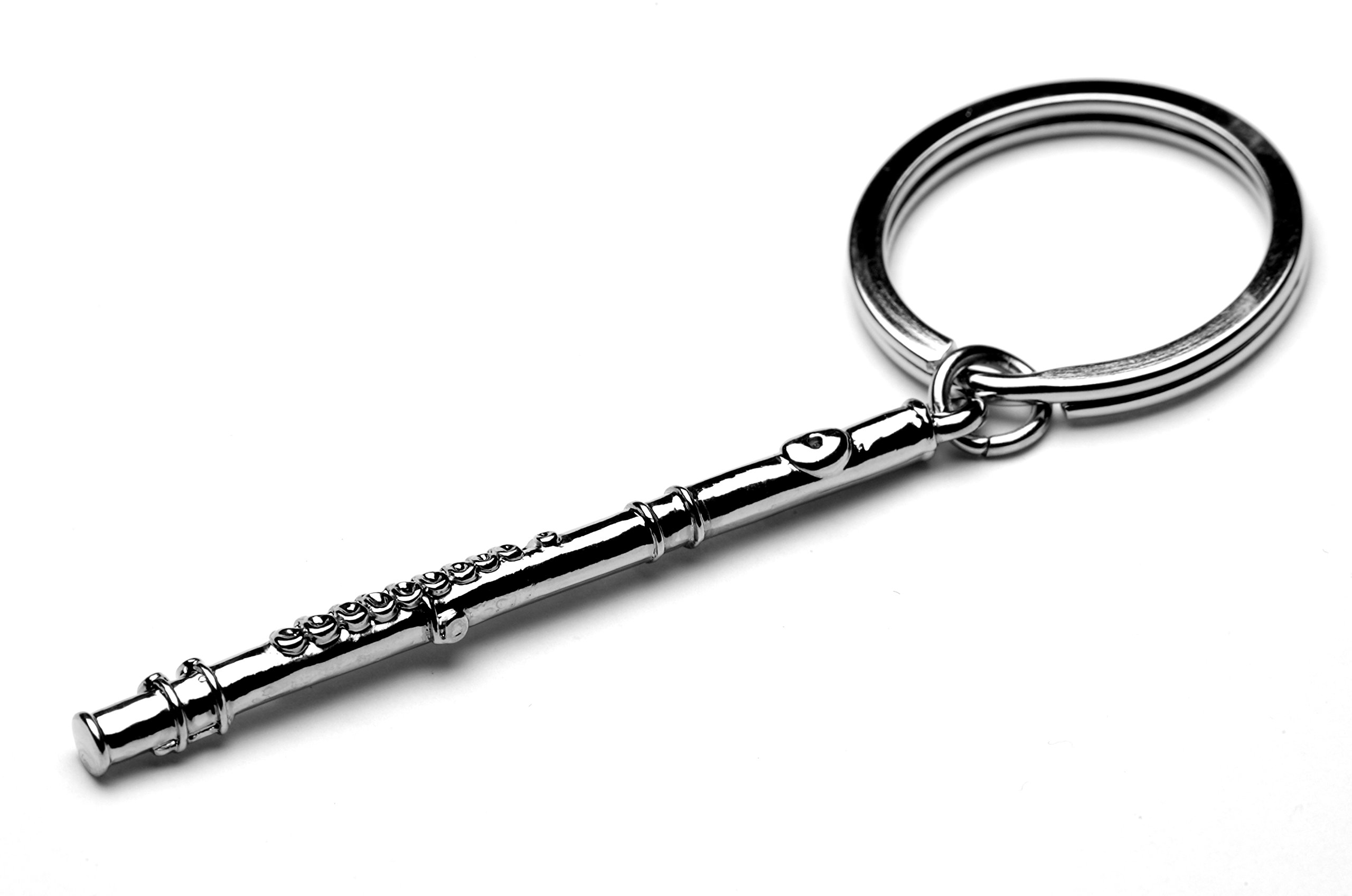 Gifticuffs Flute Music Theme Novelty Keyring