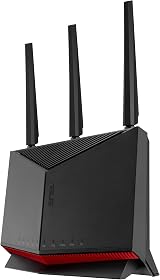 ASUS RT-BE86U WiFi 7 Router Dual Band 6800 Mbps MLO AiMesh AI WAN 4096-QAM