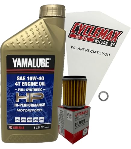 4er Pack Yamaha YZ 250 F Original Ölfilter HF140 – Passend Für 2009-2022 Modelle Von Hiflo (Premium Qualität)
