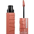 Maybelline Super Stay Vinyl Ink Longwear No-Budge Liquid Lipcolor Makeup, Highly Pigmented Color and Instant Shine, Golden, Pink Lipstick, 0.14 fl oz, 1 Count