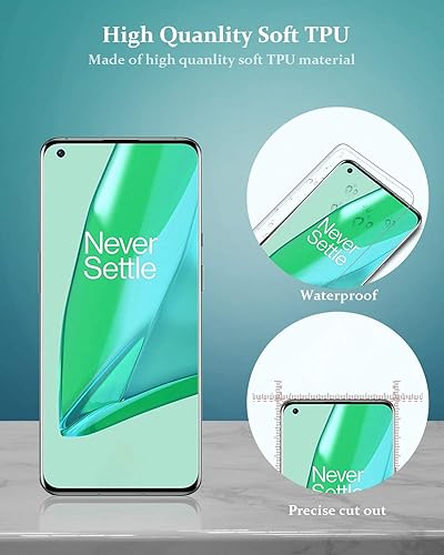 Tamoria [3+3 Pack Compatible for OnePlus Pro Soft TPU Screen