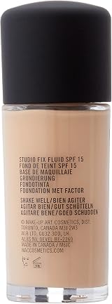 MAC Studio Fix Fluid Foundation SPF15 NW15 Liquid Makeup 30ml view 4