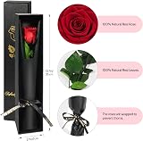 Yamonic Preserved Real Red Rose Gift for Women, Eternal Flower view 4