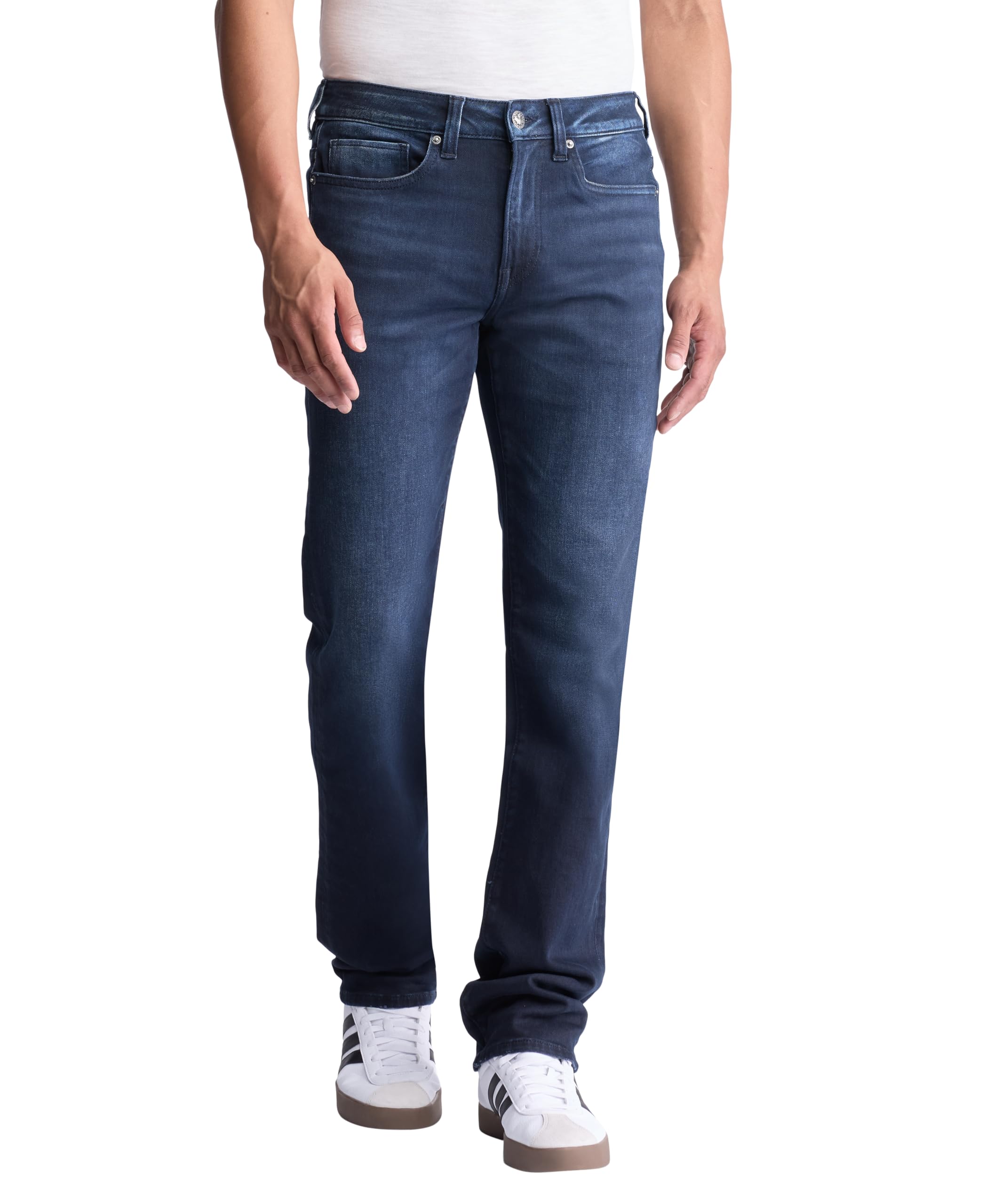 Buffalo David Bitton Men’s Straight Six Jeans, Dark Antique