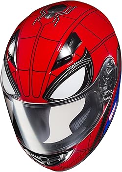 10 Cool Motorcycle Helmets 2023 - Reviews & Buyer's Guide 23 HJC Unisex Spiderman Homecoming - Crazy Motorcycle Helmet