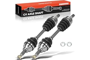 A-Premium Pair (2) Front CV Axle Shaft Assembly Compatible with Honda FourTrax 300 TRX300FW 4x4 1988-2000, Driver and Passeng