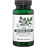 Vitanica MindBlend, Brain Support, Vegan, 60 Capsules