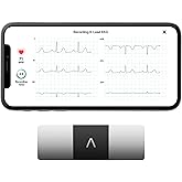 KardiaMobile 6-Lead Personal EKG Monitor – Six Views of The Heart – Detects AFib and Irregular Arrhythmias – Instant Results
