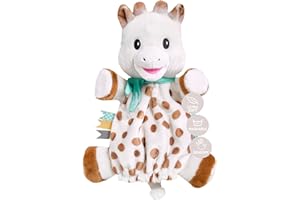 Sophie la girafe | Sweetie Puppet Comforter | Ultra Soft & Fun | Comfort or Entertain Baby with Sophie la girafe Puppet | Awaken All 5 Senses