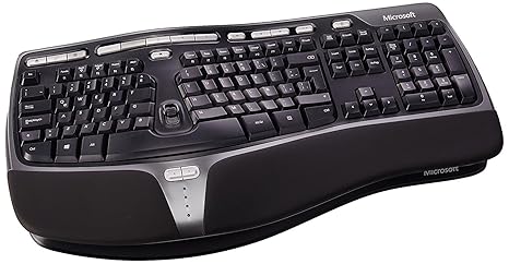 Resultado de imagen para teclado ergonimico