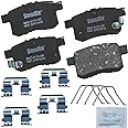 Bendix Priority1 CFC1451 Ceramic Rear Brake Pads for Acura TSX 2014-2009, Honda Accord 2017-2008