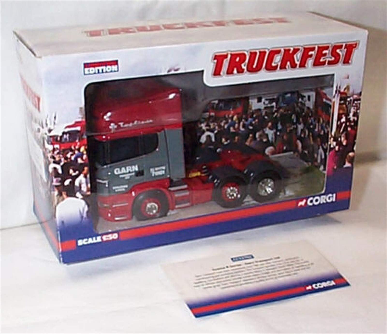 Corgi scania R series garn transport LTD truckfest lorry cab 1:50 scale limited edition diecast model