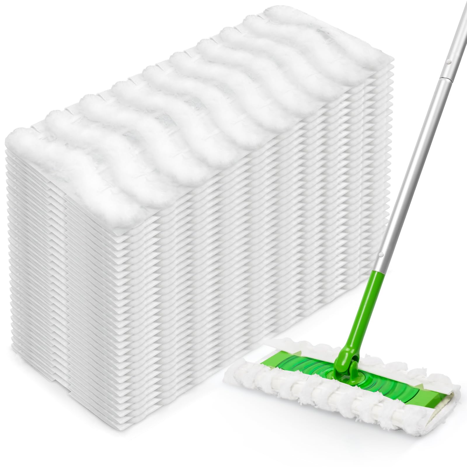 Photo 1 of AIR U+ Dry Mop Pads for Swiffer Sweeper Heavy Duty Pet Sweeping Refills Cloths Cleaning Hardwood Floor Dust and Hair, Disposable, Unscented, 30 Count