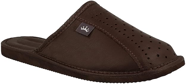 RBJ leather shoes . Herren Luxus Leder Hausschuhe Männer Pantoffeln Pantoletten Hausschuh Pantoffel
