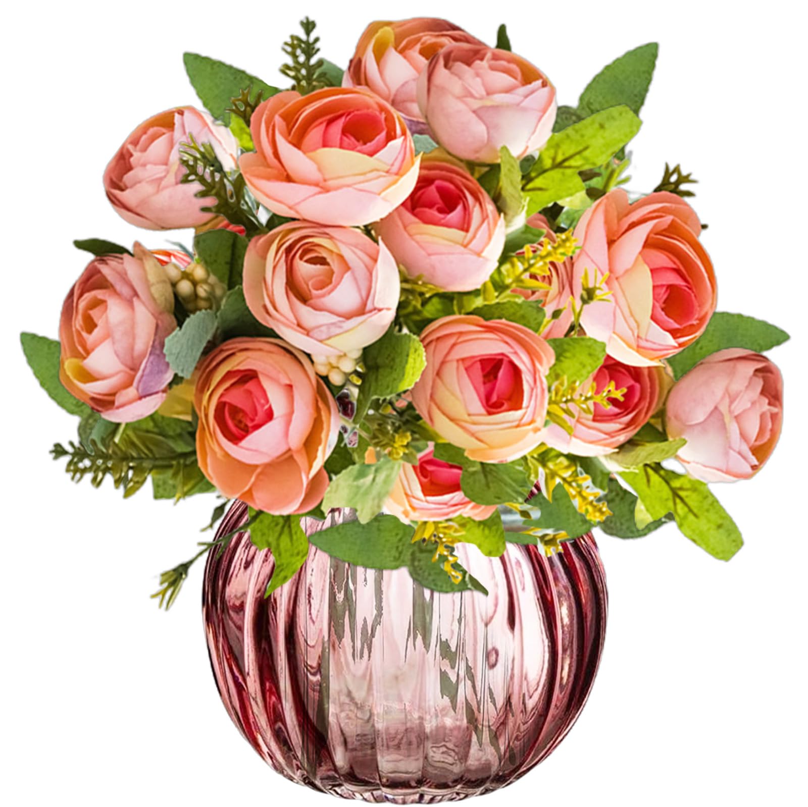 astylishome Faux Flowers that Look Real Long Stem Artificial Flowers Peony Silk Peonies Bouquets Fake Flowers Bouquets Wedding Decoration Home Table Kitchen Office Garden Bridal Greenery 3504