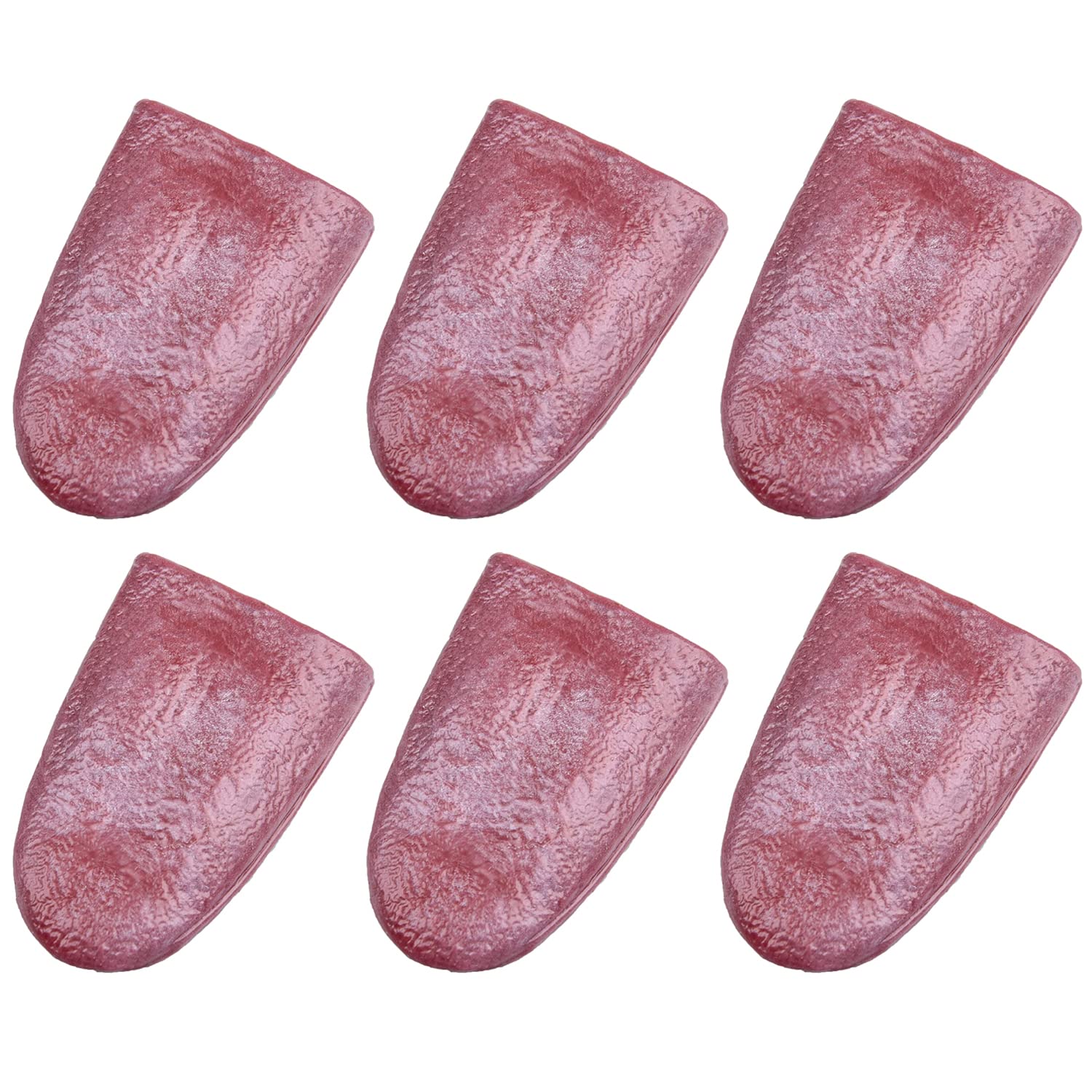 JNAWA 6PCS Realistic Fake Tongue Jokes Prank Props Stretchy Fake Tongue Tricks Artificial Tongue for April Fools' Day Halloween