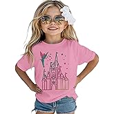 Magic Shirts for Toddler Girls Magical Kingdom Castle T-Shirt Kids Cute Magic Outfit Family Vacation Trip Tee Tops