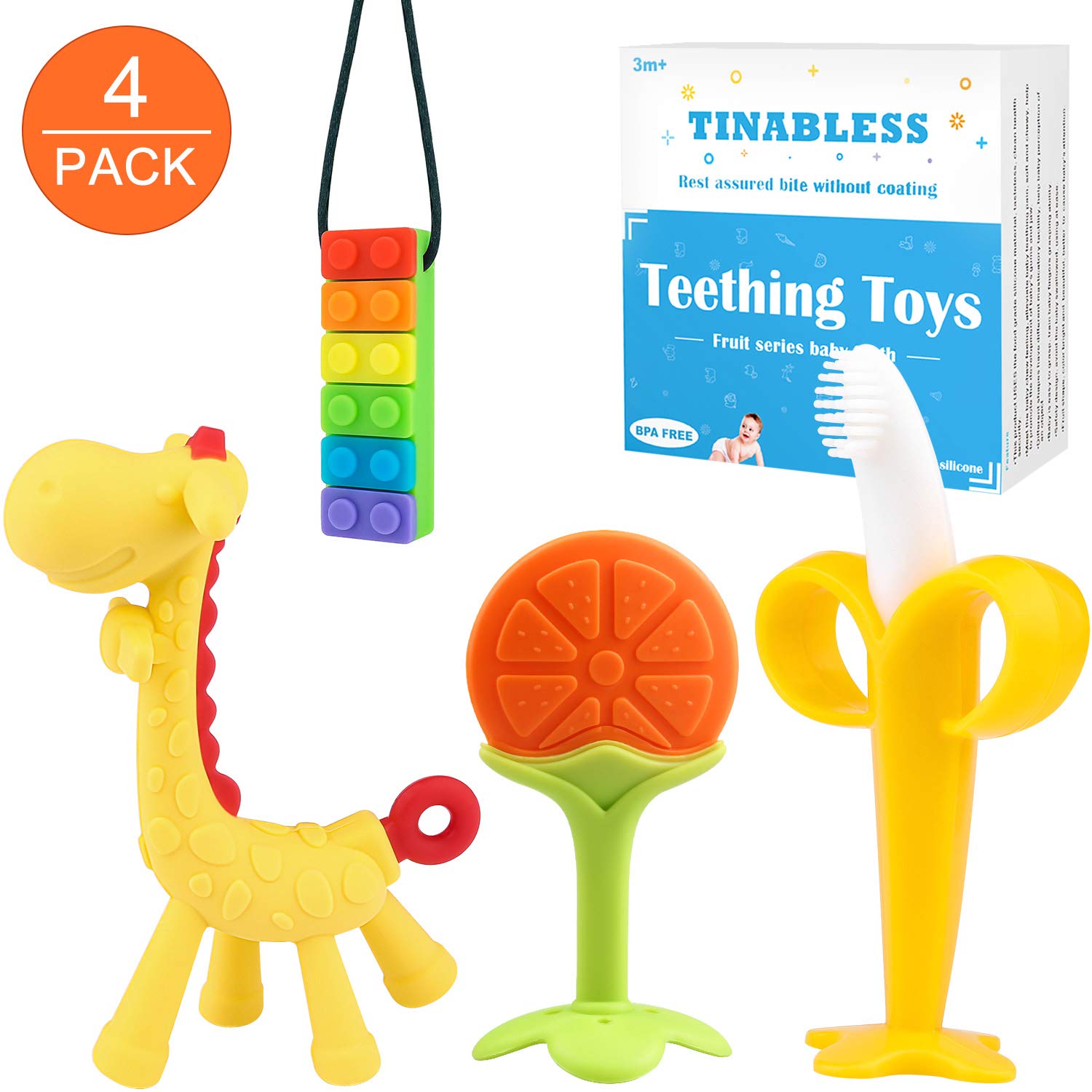 tinabless teething toys