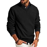 PJ PAUL JONES Mens V Neck Pullover Lightweight Wool Blend Long Sleeve Knit Sweater